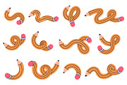 Twisted funny pencils, an Object Graphic by Torontotokio (Thumbnail 3 of 6)