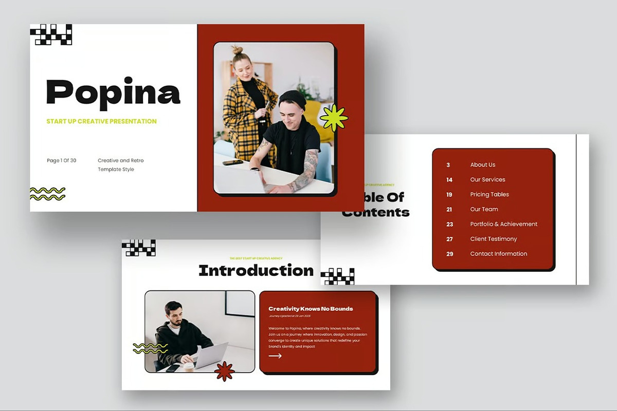 Start Up Creative Keynote Templates, a Presentation Template by Fit-tee (Photo 2 of 10)