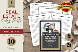 DONE FOR YOU REAL ESTATE BLOGS - 4