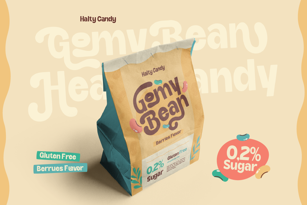 Gamiber, a Sans Serif Font by Burntilldead (Photo 10 of 12)