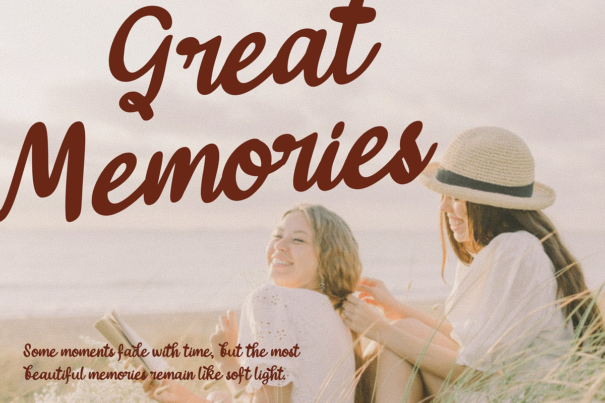 CS Nelida - Summer Bold Script Font, a Script Font by Craft Supply Co. (Photo 4 of 8)