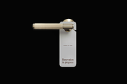 Luxury Door Hanger Mockup, a Mockup by Oasis Mockups (Thumbnail 1 of 2)