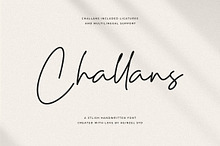 Challans | Stylish Handwritten Font