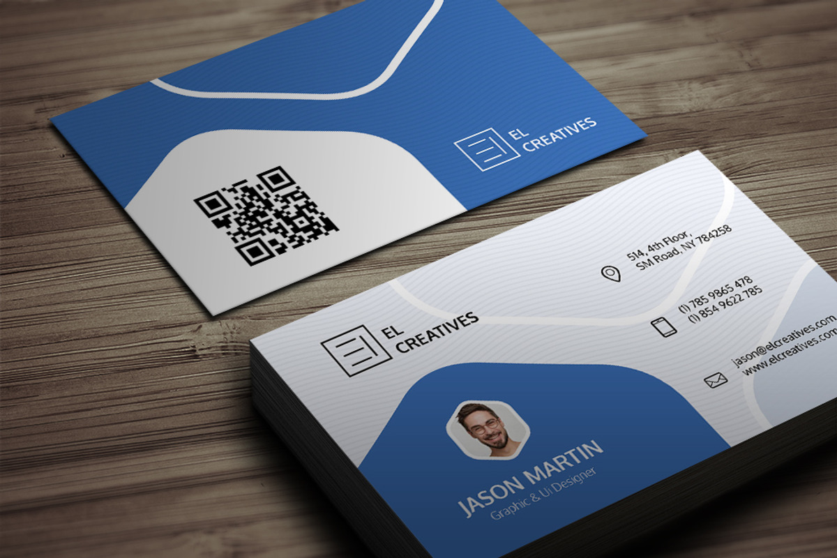 Creative Minimal Business Card, a Business Card Template by bouncy (Photo 4 of 4)