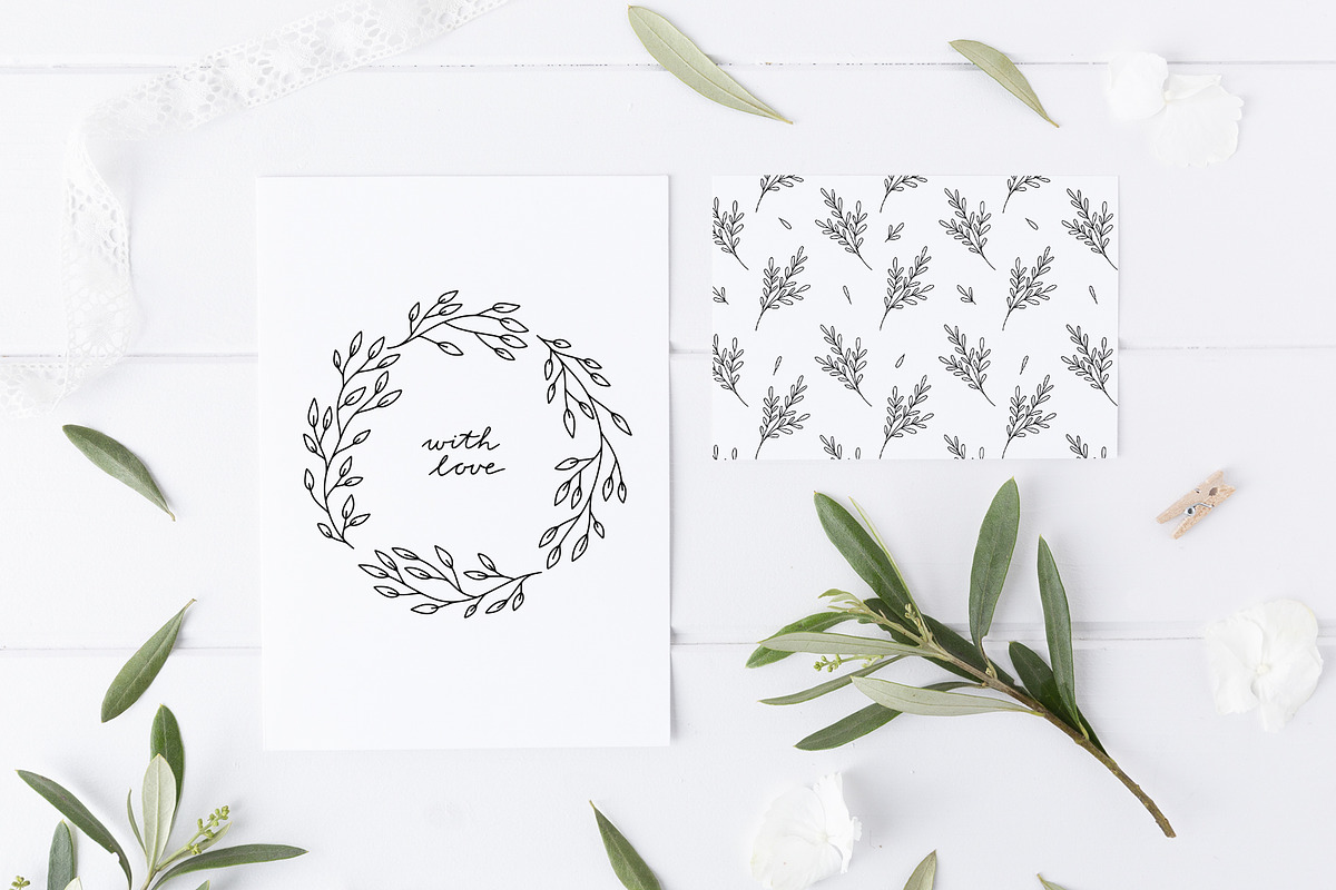 Simple Florals, an Illustration by Redchocolate (Photo 6 of 11)