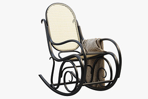 Schaukelstuhl Lounge Chair 3d Model