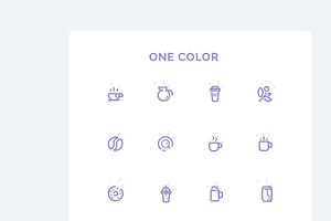 Coffee Shop Icons Set