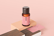 250+ Cosmetic Branding Mockup Bundle, a Cups & Container Mockup by pmvch (Thumbnail 169 of 273)