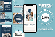 Health Care Social Templates, a Social Media Template by Ariyah Media (Thumbnail 2 of 3)