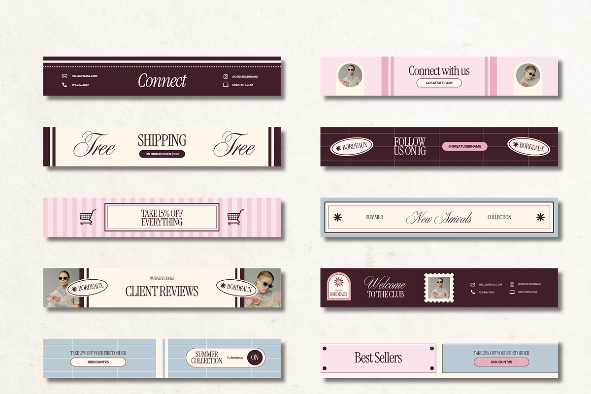 Email Marketing Newsletter Template, an Email Template by Branding Babe Co. (Photo 6 of 10)