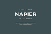 Napier Font, a Handwritten Font by KH STUDIO (Thumbnail 1 of 6)