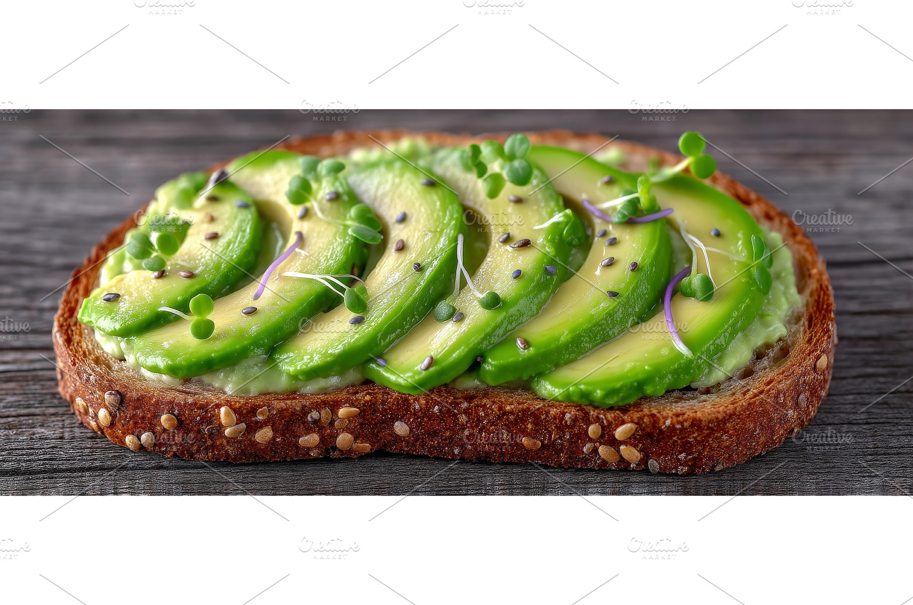 Microgreen sprouts adorn a, a Food & Drink Photo by ZinetroN