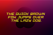 Sybre - Futuristic Font, a Sans Serif Font by Linecreative (Thumbnail 3 of 7)