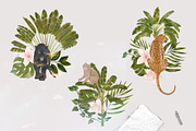 Jungle Book Watercolor Clipart, an Animal Illustration by mila_leev (Thumbnail 5 of 6)