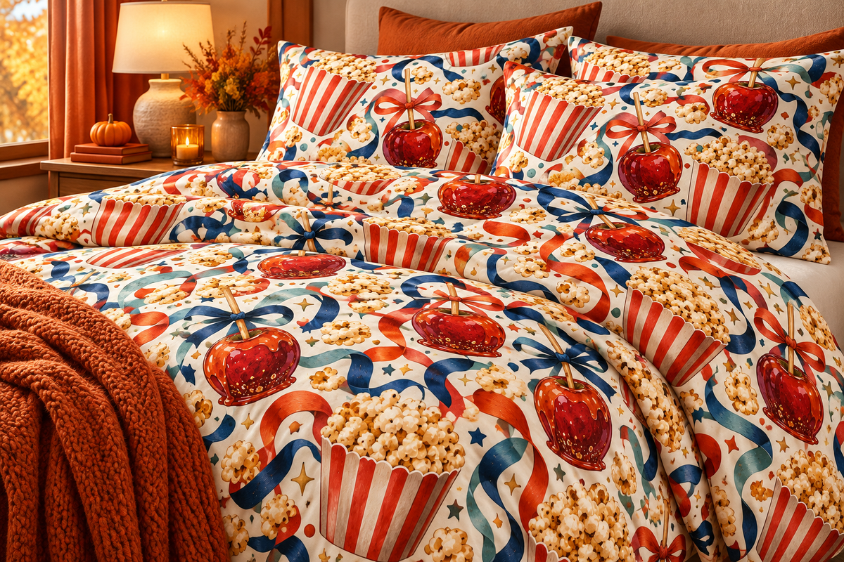 Midnight Carnival Seamless Patterns, a Pattern Graphic by Colorsfav (Photo 4 of 7)