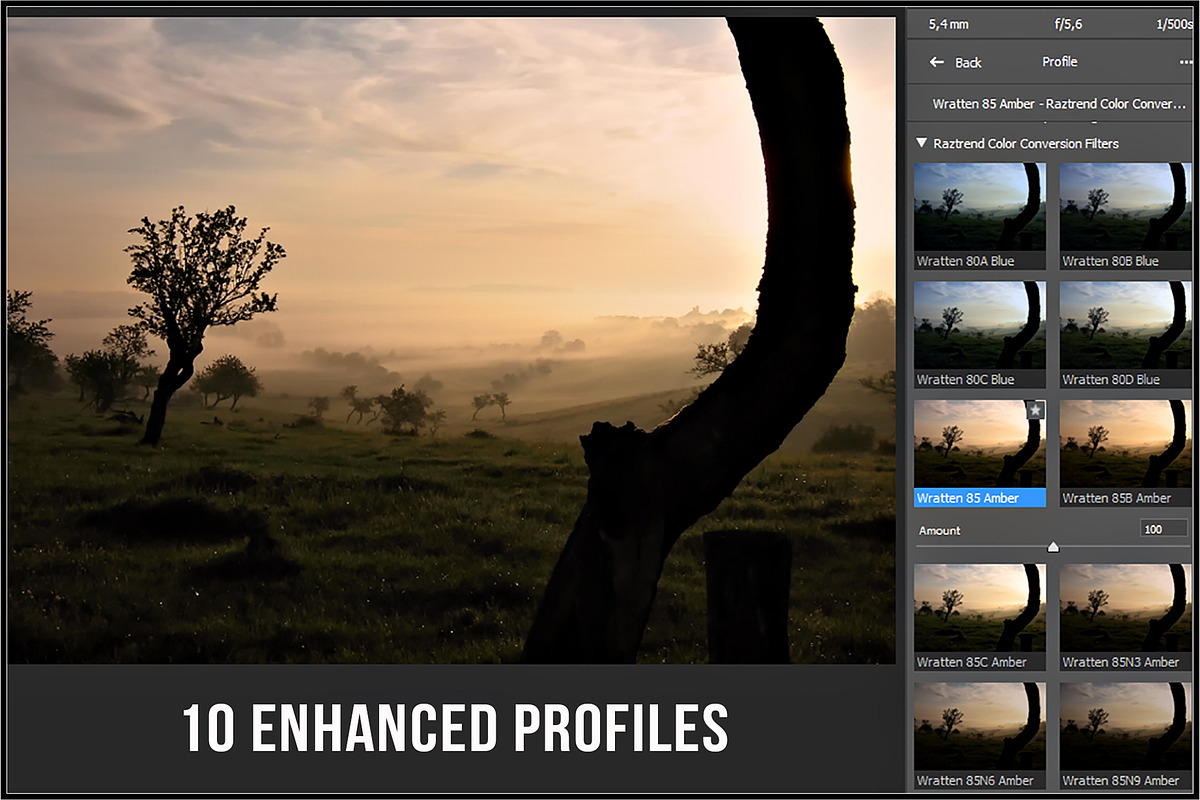 Lens Color Conversion Filters preview 2