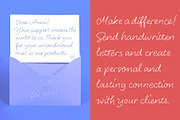 LiebeHeide Fineliner, a Handwritten Font by LiebeFonts (Thumbnail 9 of 13)