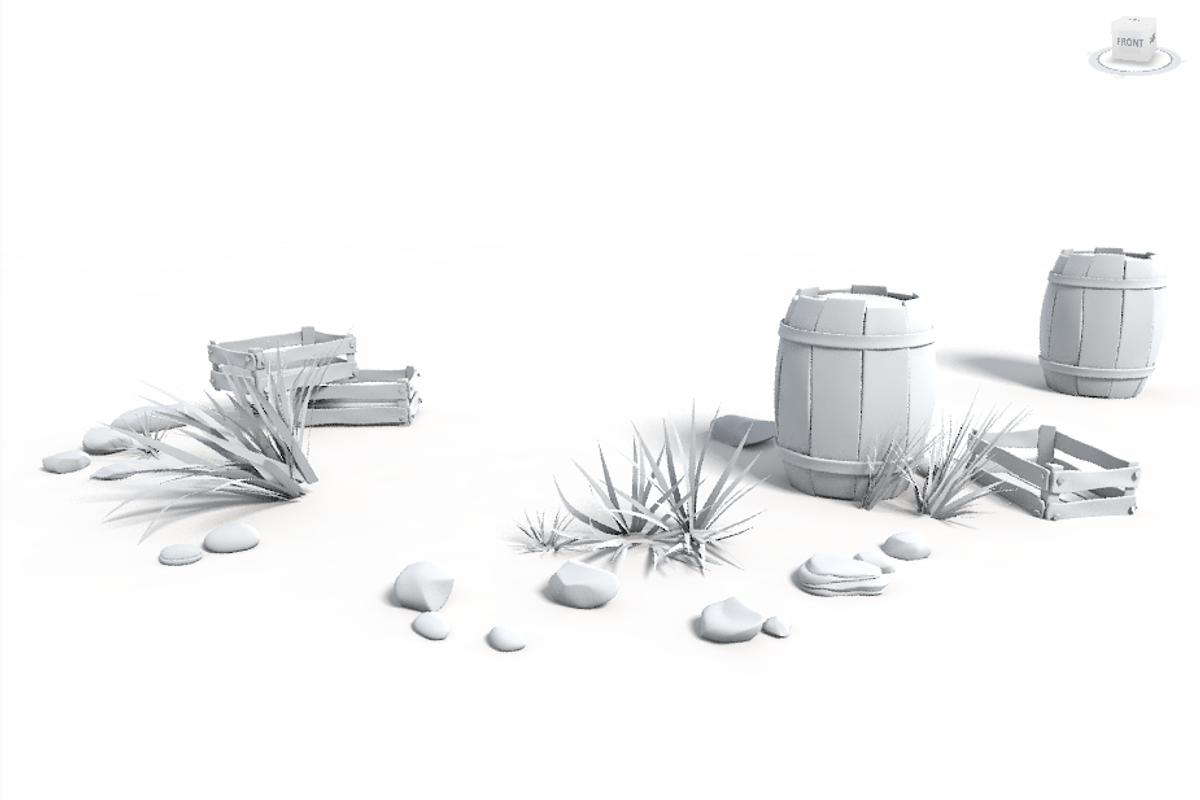 Cute mushroom house, an Architecture 3D Model by Cute & 3D (Photo 13 of 19)