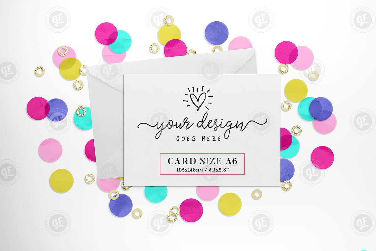 Giant Confetti Mockup Bundle, a Books & Magazine Mockup by Garlic Friday Design (Photo 14 of 18)