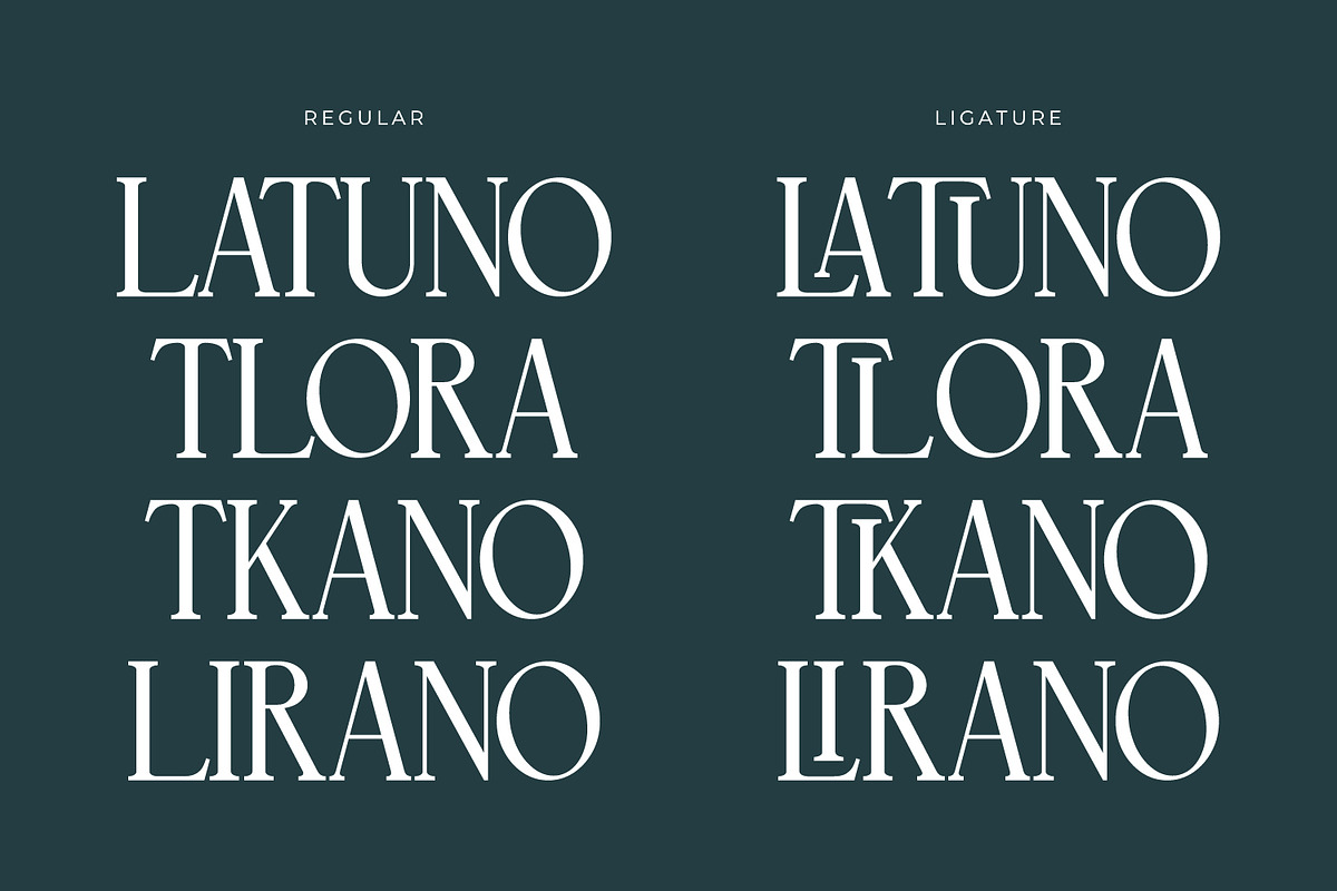 Eclarish - Serif Typeface Font, a Serif Font by Rishsketch (Photo 11 of 15)