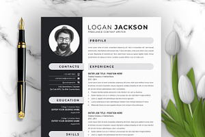 Professional Resume Template & Photo