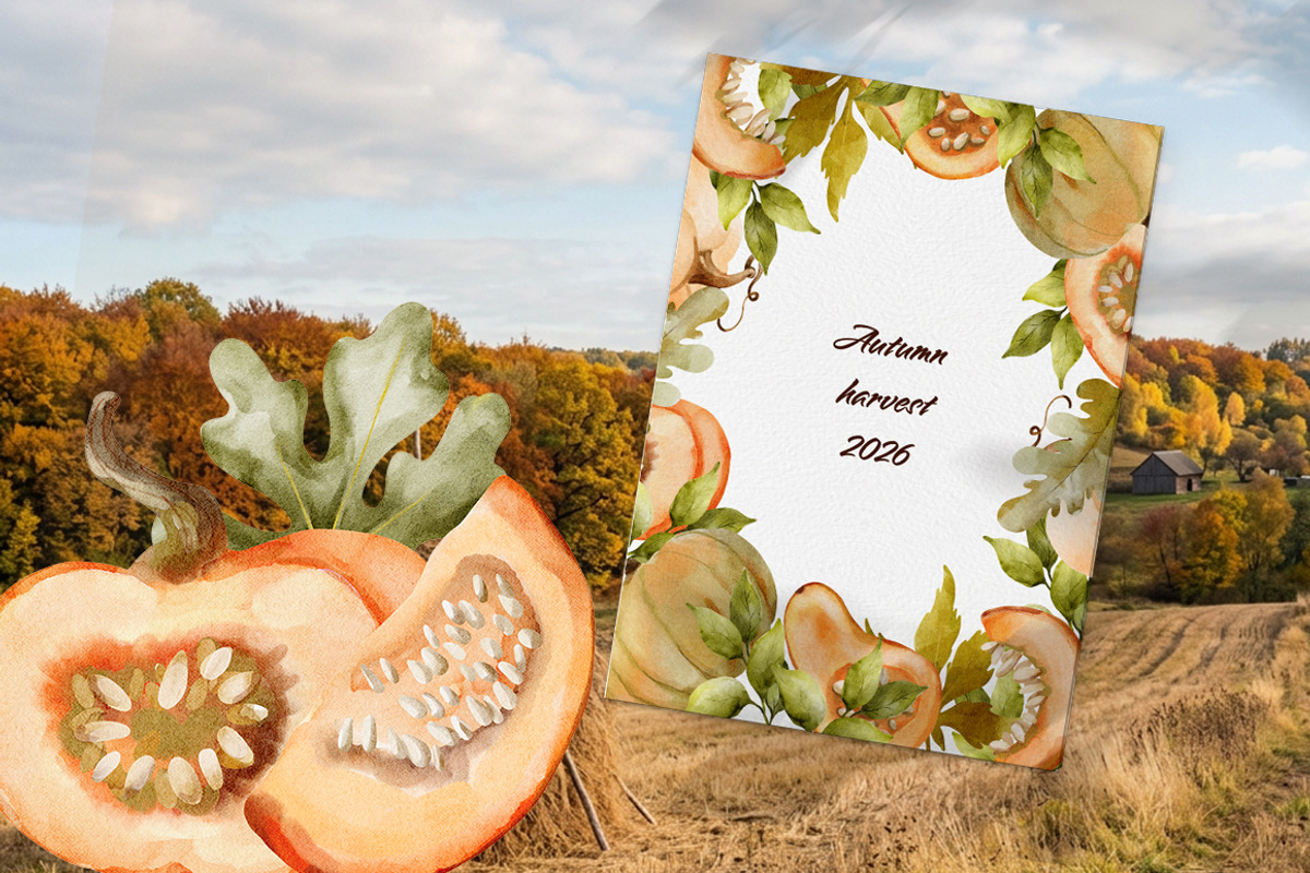 Watercolor Frames Autumn Clipart, an Object Illustration by Pattern + watercolor (Photo 5 of 10)