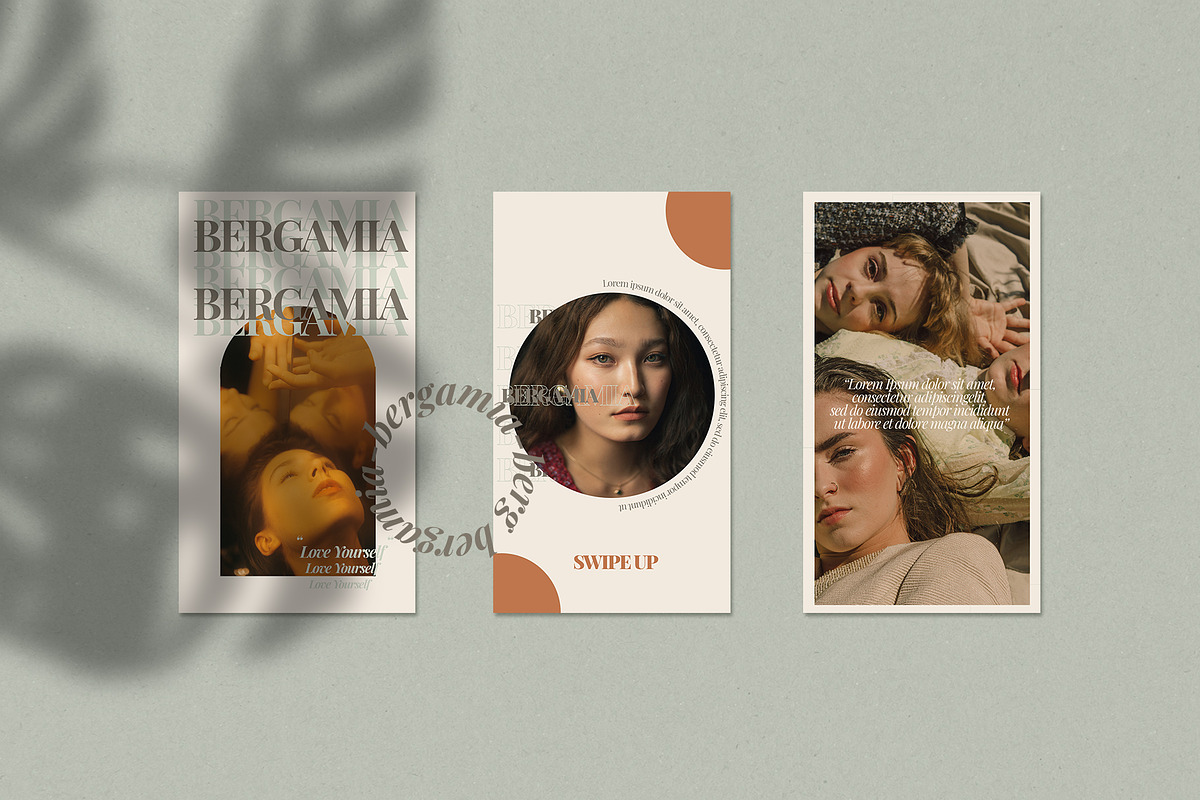 BERGAMIA Instagram Template, a Social Media Template by Compaq_Creative (Photo 5 of 10)