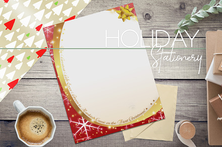 Christmas Package Stationery