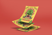 Playful Christmas Fair Flyer, a Flyer Template by Huge Dream Studio (Thumbnail 3 of 5)