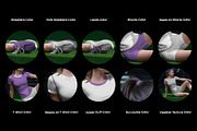 5 Sports T-Shirts and Shorts Mockups, a Shirt Mockup by Grow Design Craft Studio (Thumbnail 3 of 7)