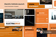 Electric Vehicle Launch PowerPoint, a Presentation Template by twinstd (Thumbnail 1 of 5)