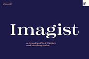 Imagist Intro Super Sale!, a Serif Font by Fenotype (Thumbnail 1 of 10)