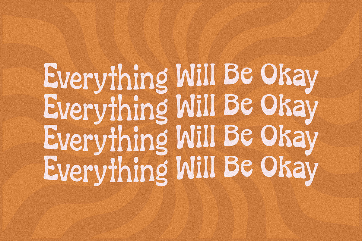 Fruits Delight a Groovy Retro Font, a Sans Serif Font by Storytype Studio (Photo 8 of 15)