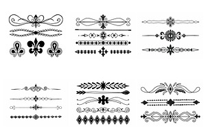 Diverse hand drawn decorative border, an Object Graphic by Billah Hub