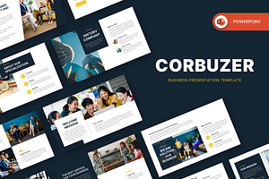 Business PowerPoint Template, a Presentation Template by Biwarastudio