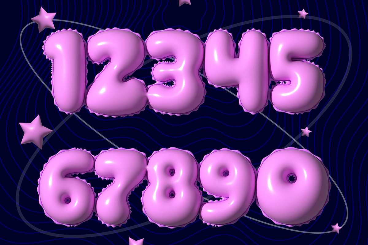Shiny Text Effect Inflated 3D Font, a Templates & Theme by studiogstock (Photo 2 of 3)