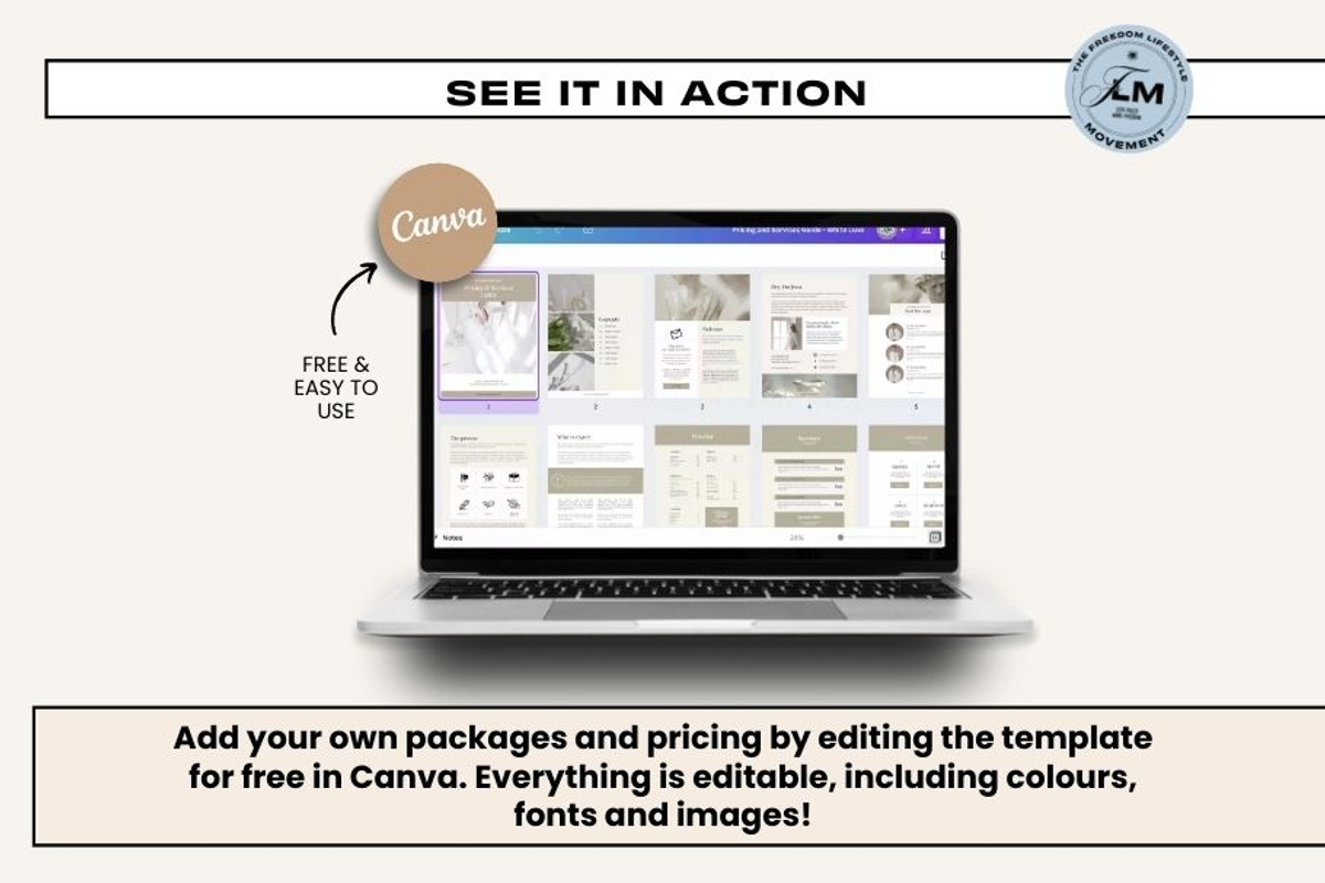 Pricing Guide - White Luxe, a Social Media Template by Freedom Business Shop (Photo 2 of 11)
