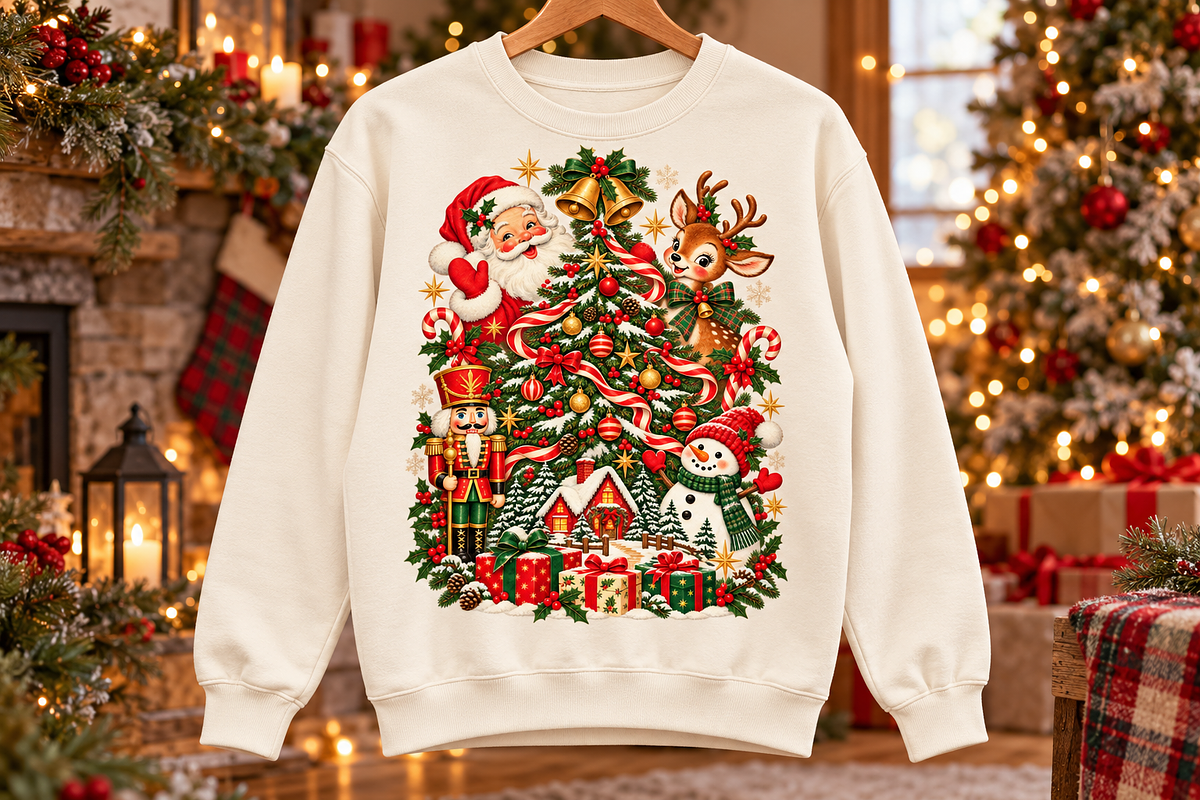 Retro 80s 90s Christmas Png Bundle, an Object Graphic by Daisy Design (Photo 3 of 53)