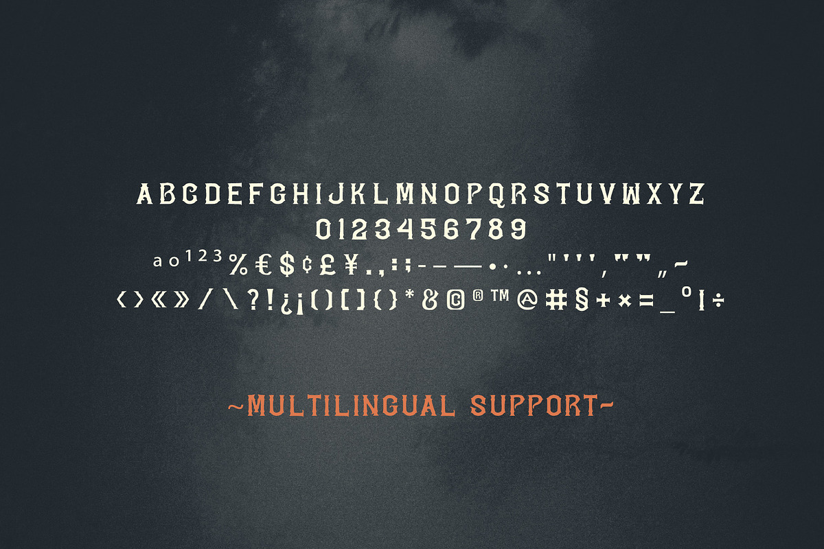Conqueror Vintage Style Font, a Font by Fontliner (Photo 4 of 4)