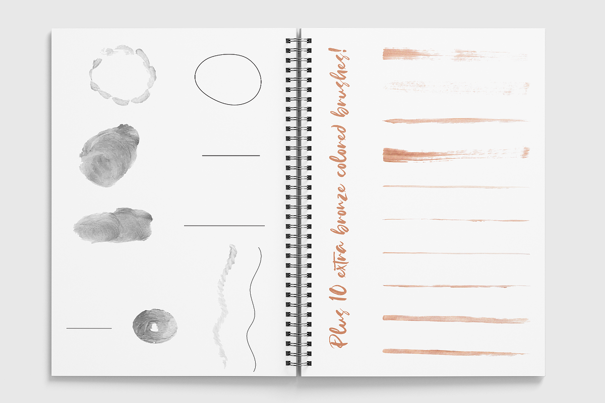 Metallic Brushes for AI, a Brush Add-On by CL Creative Studio (Photo 3 of 10)