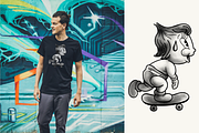 Skating Baby Illustrations, an Illustration by Inkwell Supply Co (Thumbnail 6 of 11)