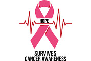 Cancer Awareness T Shirt Design Set, a Healthcare Illustration by balal (Thumbnail 25 of 30)