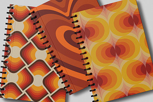 70s Seamless Patterns Collection