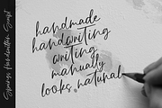 Strings // Handwritten Script Font, a Script Font by Bluestudio (Thumbnail 6 of 11)
