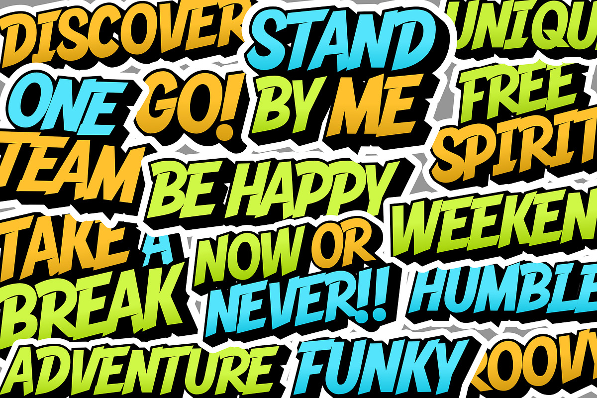 Hustle Mode - Bold Display Typeface, a Sans Serif Font by Debut Studio (Photo 10 of 23)