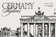 Germany Skylines, a Work Illustration by TheMountBirdStudio (Thumbnail 1 of 7)