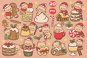 Milo Cute Bear Clipart PNG Bundle, an Animal Illustration by Blumensdiary (Thumbnail 5 of 11)