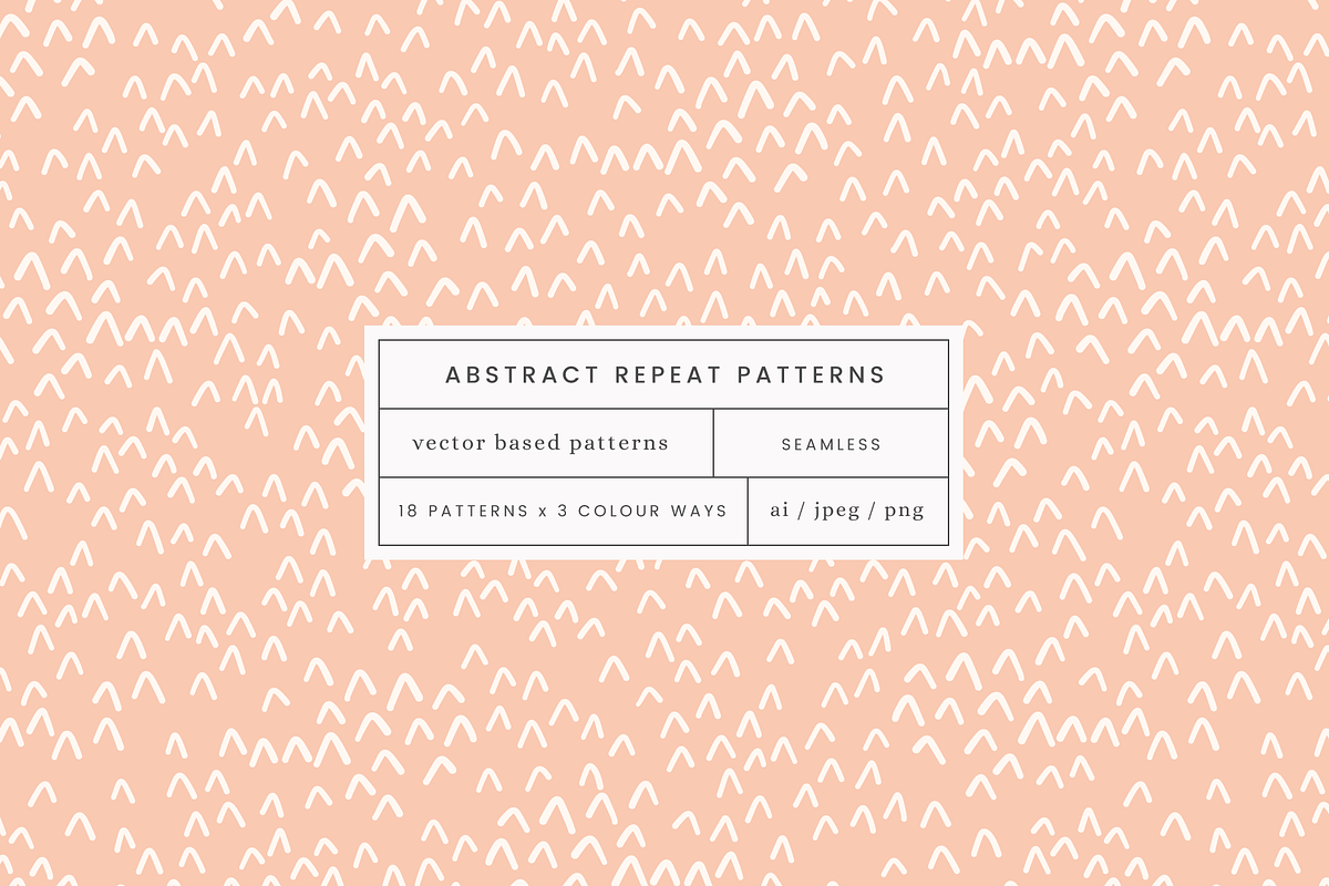 Playful Bundle Vectors Patterns, a Texture Illustration by Emma Webb Studio (Photo 9 of 14)