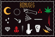 Sale ! 50% off SMOKEY (Plus Bonus), a Font by fopifopi (Thumbnail 3 of 5)