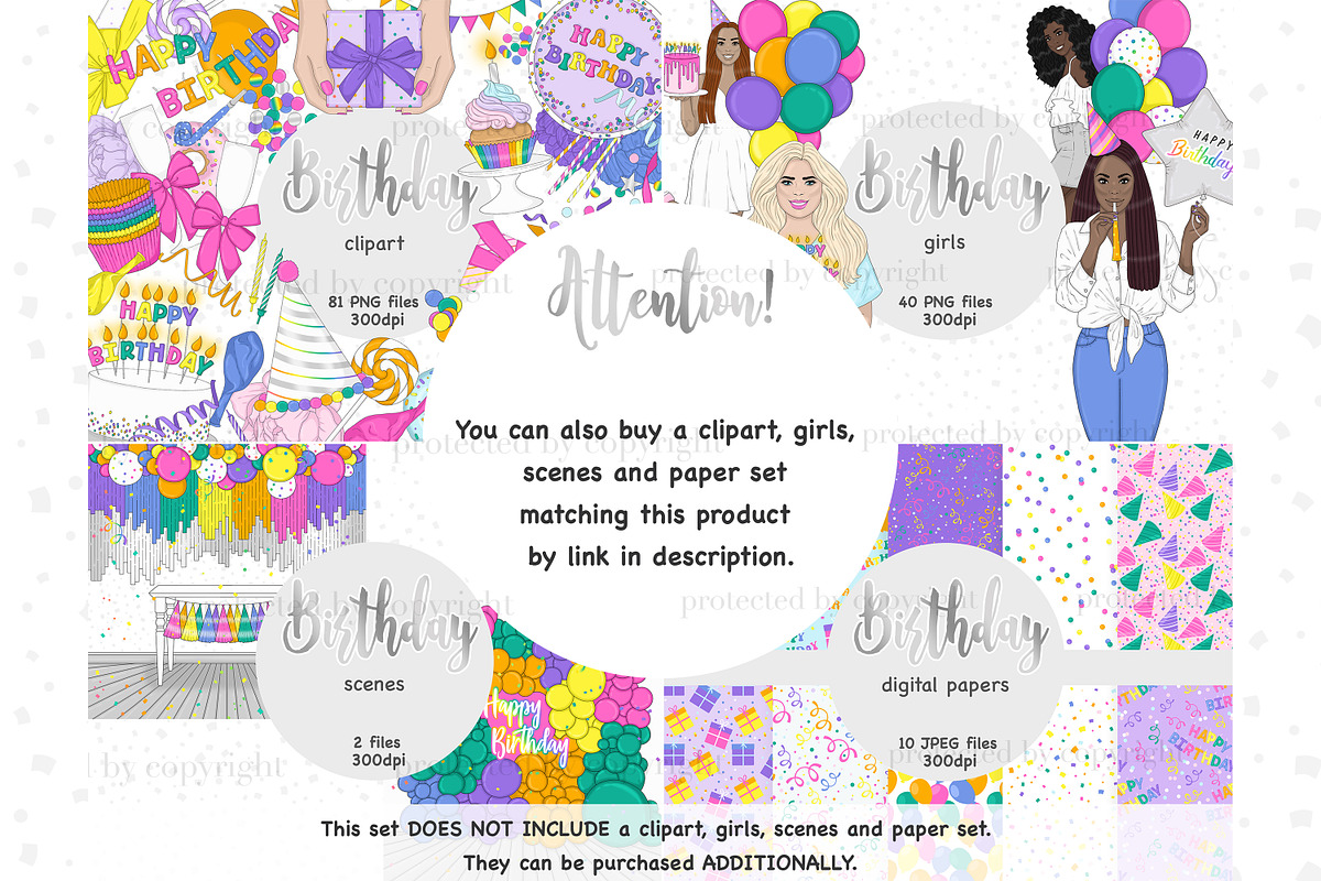 Birthday Glitter Texture, a Background Graphic by GlamArtZhanna (Photo 3 of 3)
